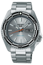 Seiko 5 Sports Special Edition Silver Dial Silver Steel Strap Watch For Men - SRPK09K1