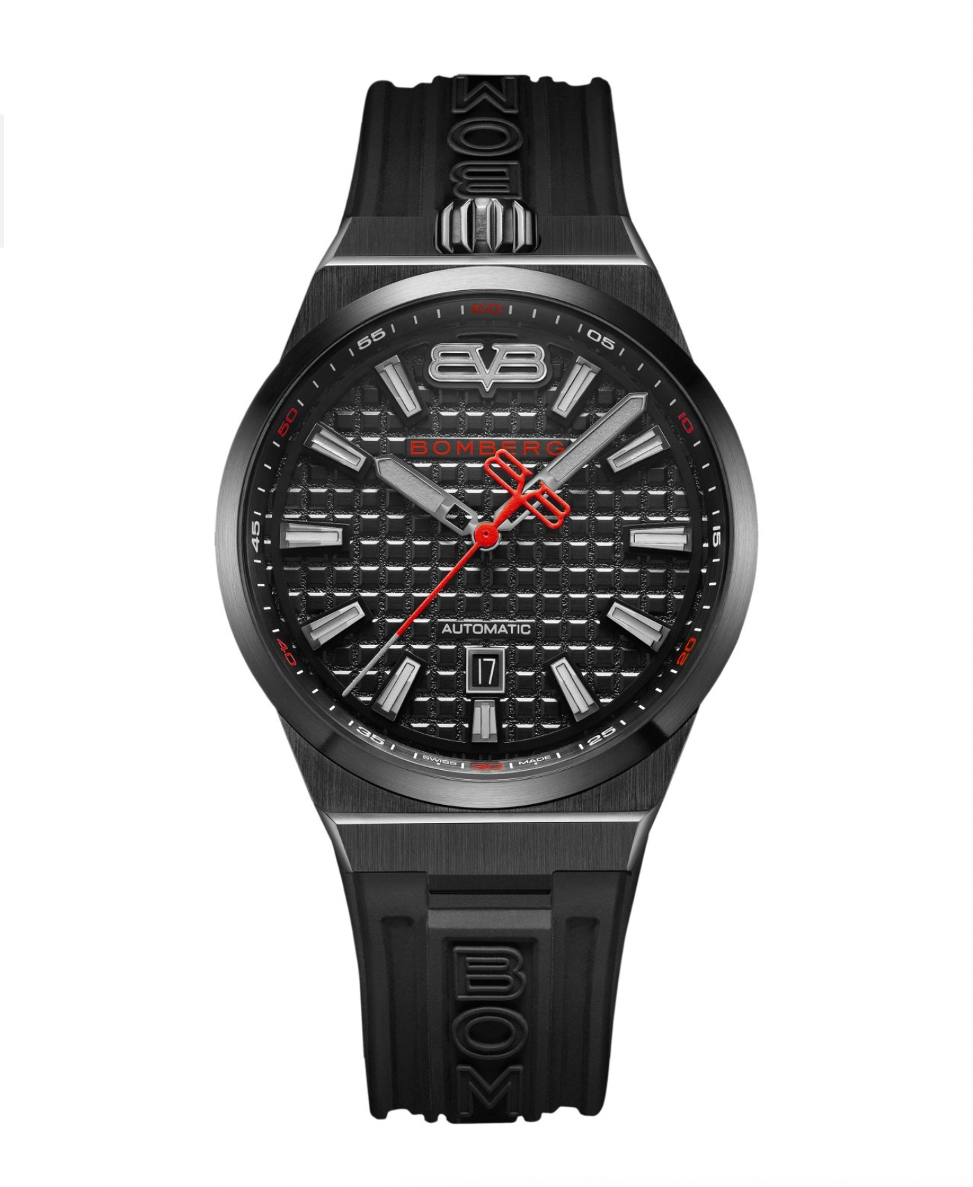 Bomberg Men's Watch BOLT-68 Neo Automatic Doha Metropolis Black PVD