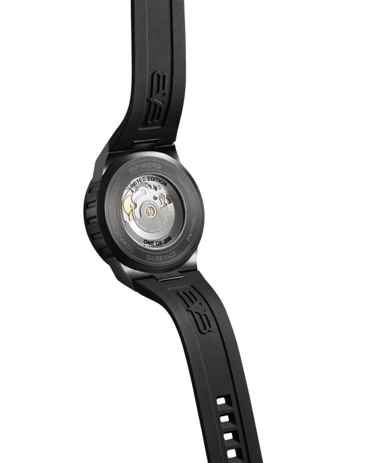 Bomberg Men's Watch BOLT-68 Neo Automatic Doha Metropolis Black PVD