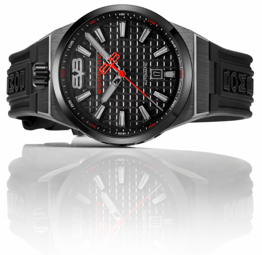 Bomberg Men's Watch BOLT-68 Neo Automatic Doha Metropolis Black PVD