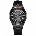 Bomberg Men's BOLT-68 Auto Metropolis Mexico City Black PVD Watch