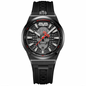 Bomberg Men's BOLT-68 Auto Metropolis Mexico City Black PVD Watch