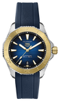 Tag Heuer Aquaracer Professional 200 Automatic Blue Dial Blue Rubber Strap Watch for Men - WBP2150.FT6210