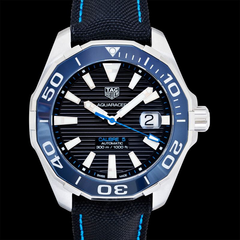 Tag Heuer Aquaracer Black Dial Watch for Men - WAY201C.FC6395