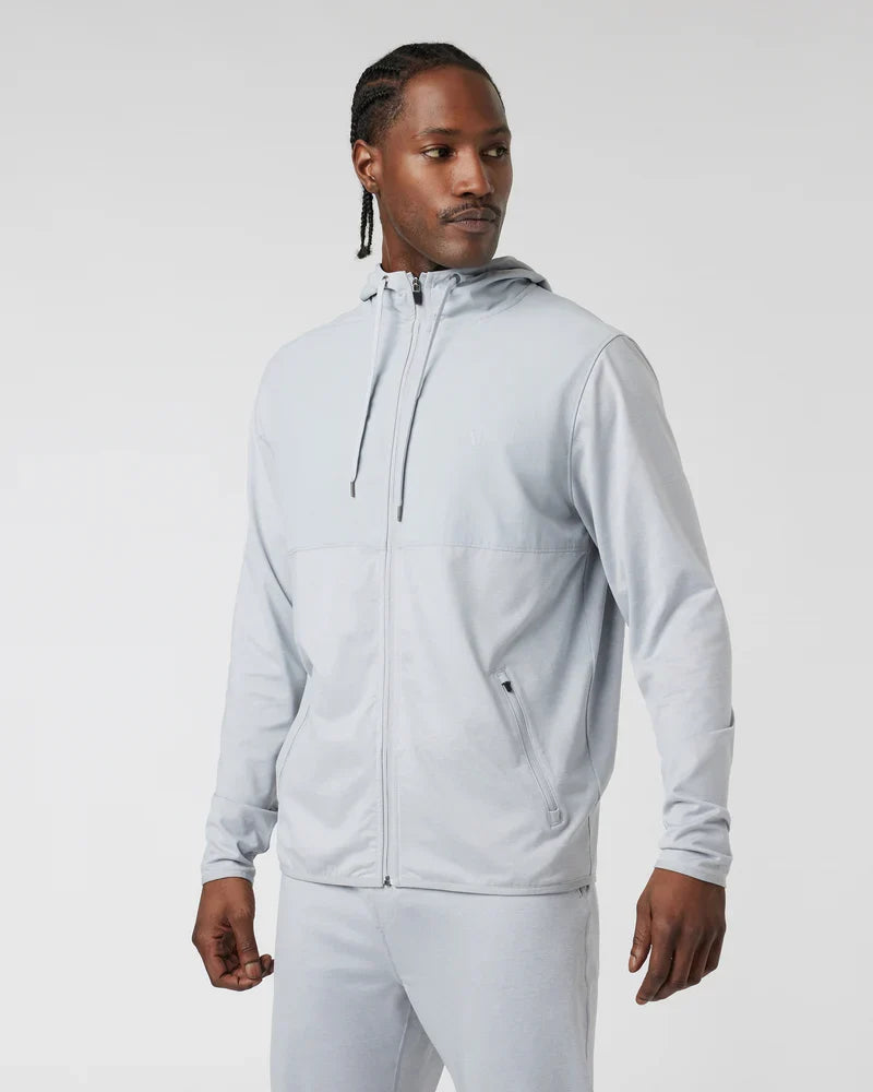 Vuori Sunday Element Jacket – Men’s Performance Stretch Hooded Jacket