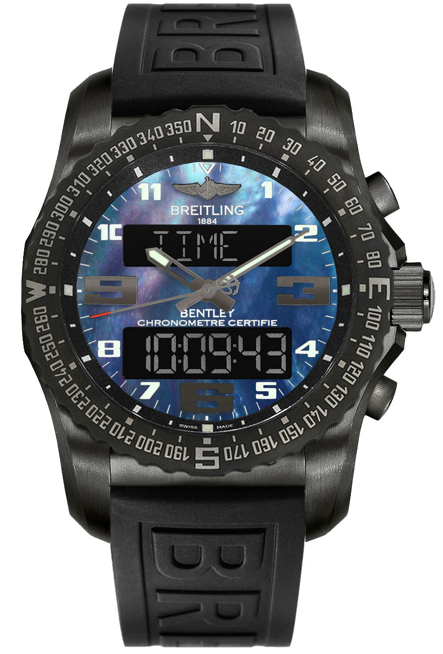 Breitling Bentley Bentayga Cockpit B50 Men's GMT Feature Watch VB50109U/BE29-155S