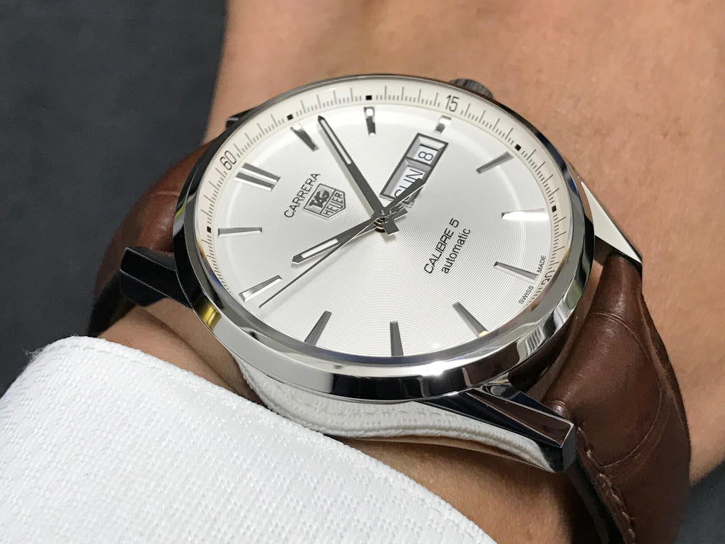 Tag Heuer Carrera Silver Dial Watch for Men - WAR201B.FC6291