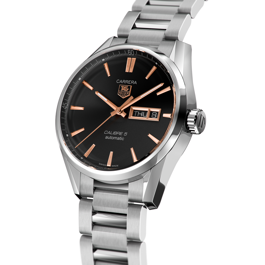 Tag Heuer Carrera Black Dial Watch for Men - WAR201C.BA0723