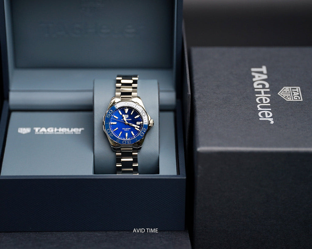 Tag Heuer Aquaracer Blue Dial Watch for Women - WAY131S.BA0748