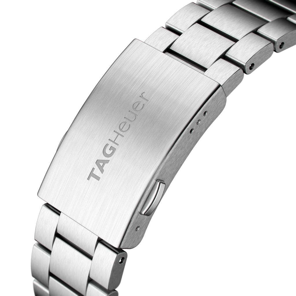 Tag Heuer Formula 1 Black Dial Silver Steel Strap Watch for Men - WAZ1112.BA0875