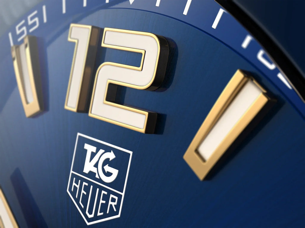 Tag Heuer Formula 1 Analog Blue Dial Two Tone Steel Strap Watch for Men - WAZ1120.BB0879