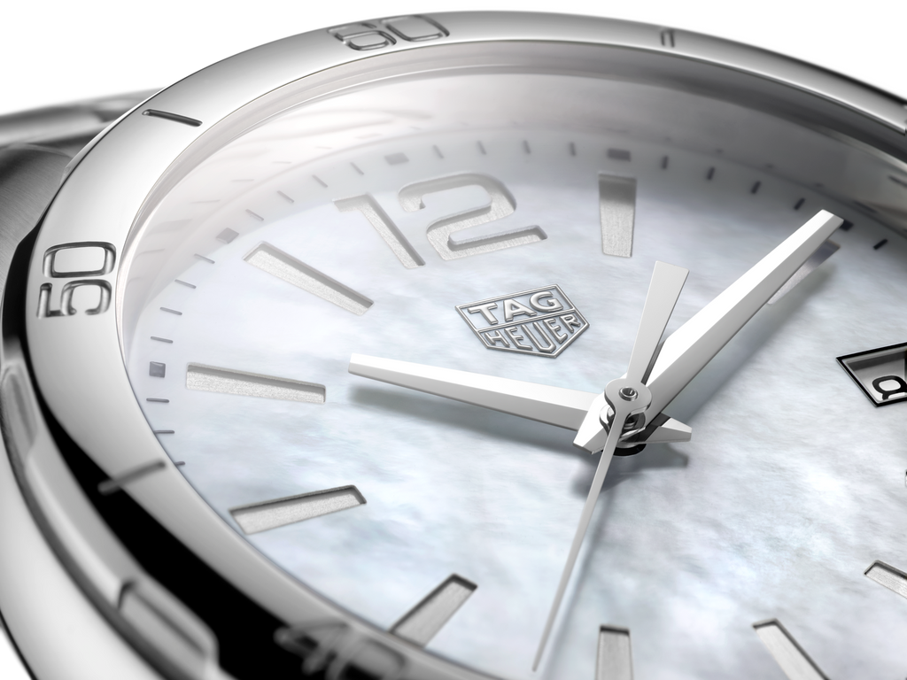 Tag Heuer Formula 1 White Mother of Pearl Dial Watch for Women - WBJ1318.BA0666