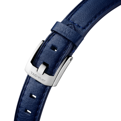 Tag Heuer Formula 1 Quartz Blue Dial Blue Leather Strap Watch for Women - WBJ1412.FC8233