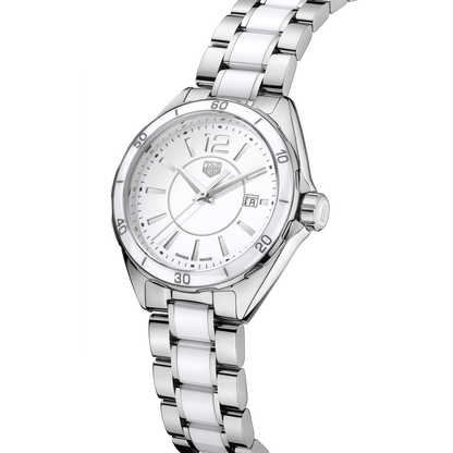 Tag Heuer Formula 1 Quartz White Dial Two Tone Steel Strap Watch for Women - WBJ141AC.BA0974