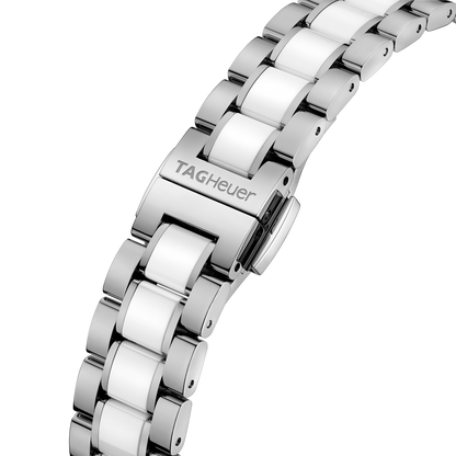 Tag Heuer Formula 1 Quartz White Dial Two Tone Steel Strap Watch for Women - WBJ141AC.BA0974