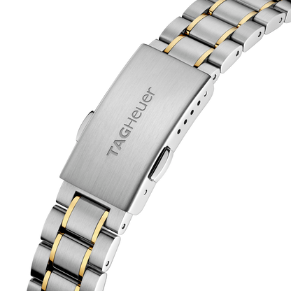 Tag Heuer Formula 1 Diamonds Mother of Pearl White Dial Two Tone Steel Strap Watch for Women - WBJ1421.BB0648