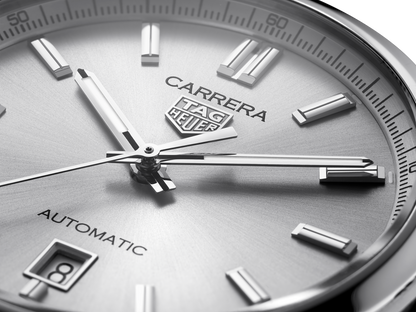 Tag Heuer Carrera Date Silver Dial Silver Steel Strap Watch for Women - WBN2111.BA0639