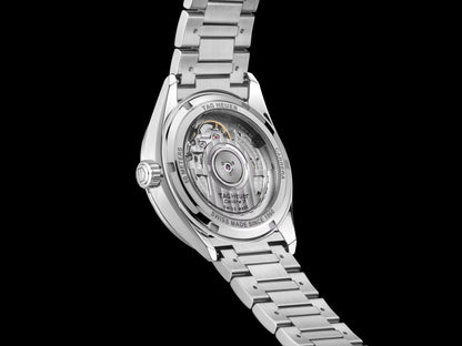 Tag Heuer Carrera Date Blue Dial Silver Steel Strap Watch for Women - WBN2311.BA0001