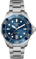 Tag Heuer Aquaracer Professional 300 Automatic Blue Dial Silver Steel Strap Watch for Men - WBP201B.BA0632