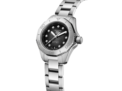 Tag Heuer Aquaracer Professional 200 Automatic Black Dial Silver Steel Strap Watch for Men - WBP2410.BA0622