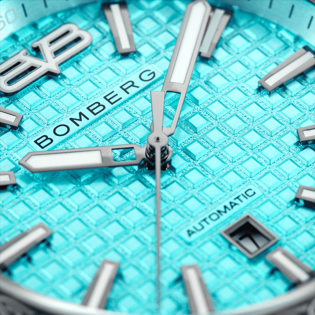 Bomberg Men's Bolt-68 NEO Automatic Teal Lagoon Watch