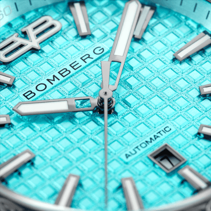 Bomberg Men's Bolt-68 NEO Automatic Teal Lagoon Watch