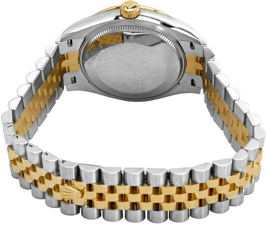 Rolex Datejust 31 Black Mother of Pearl Jubilee Women's Watch 178343-0010