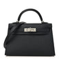 Epsom Mini Kelly Sellier 20 Black