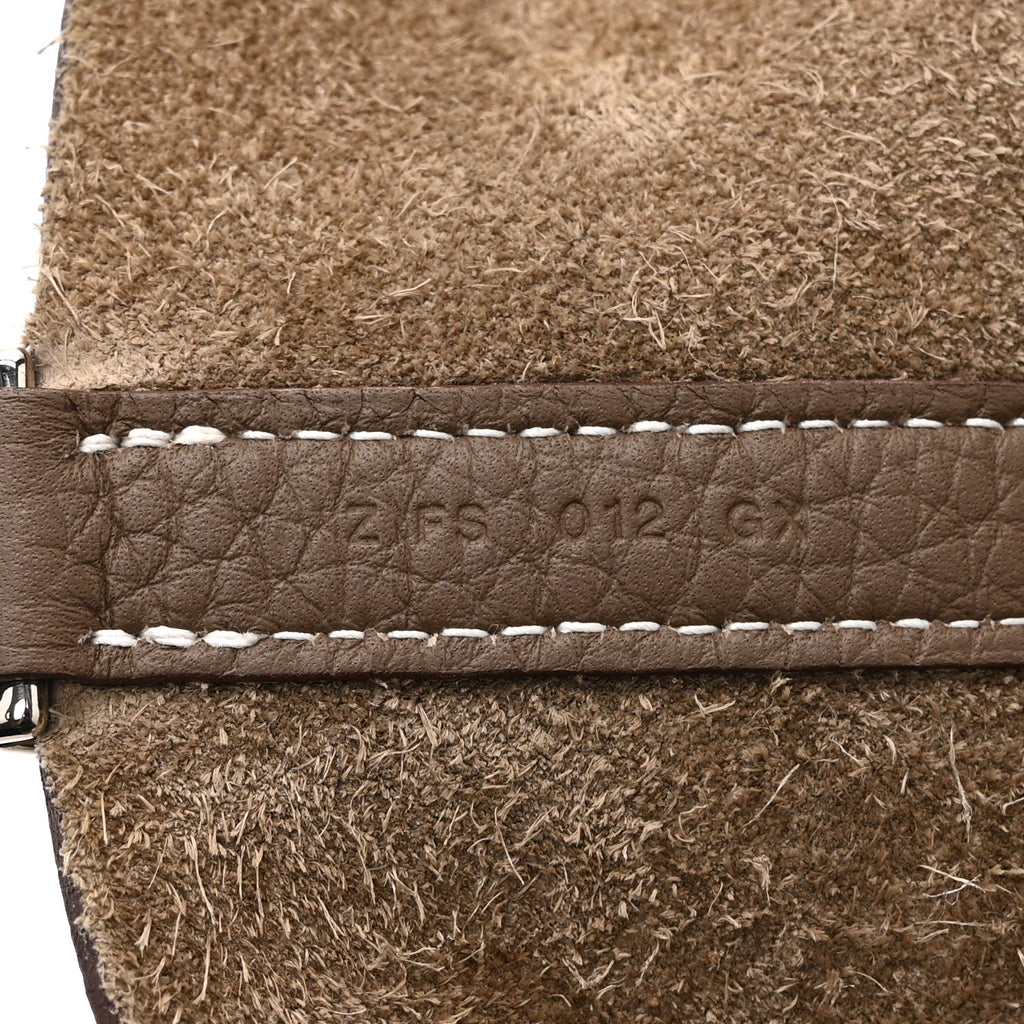 Taurillon Clemence Picotin Lock 22 MM Etoupe