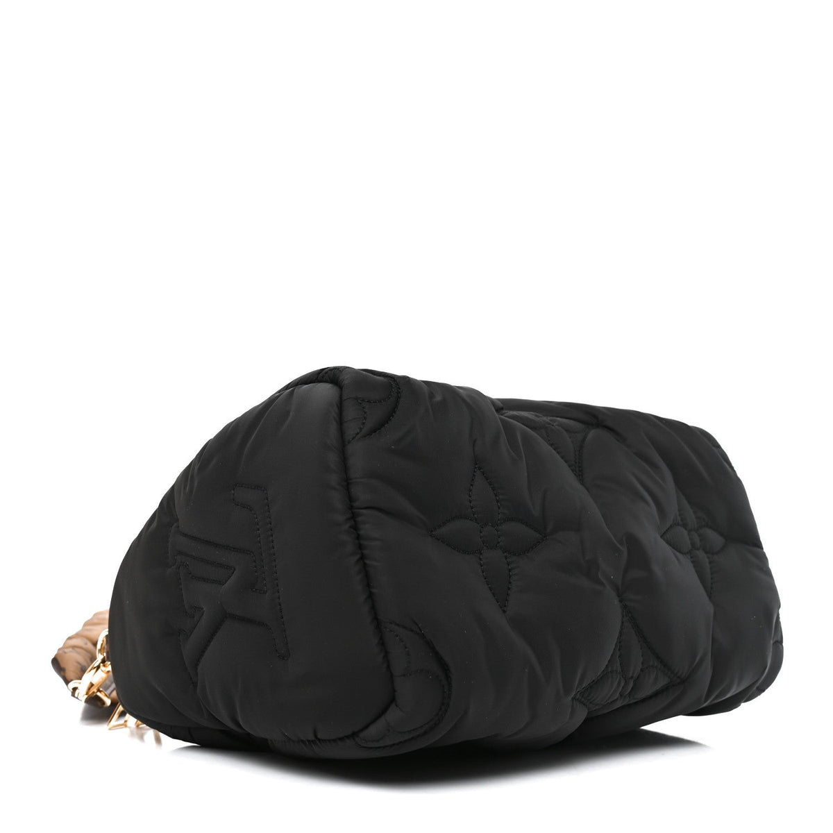 Econyl Mini Monogram Pillow Speedy Bandouliere 25 Black