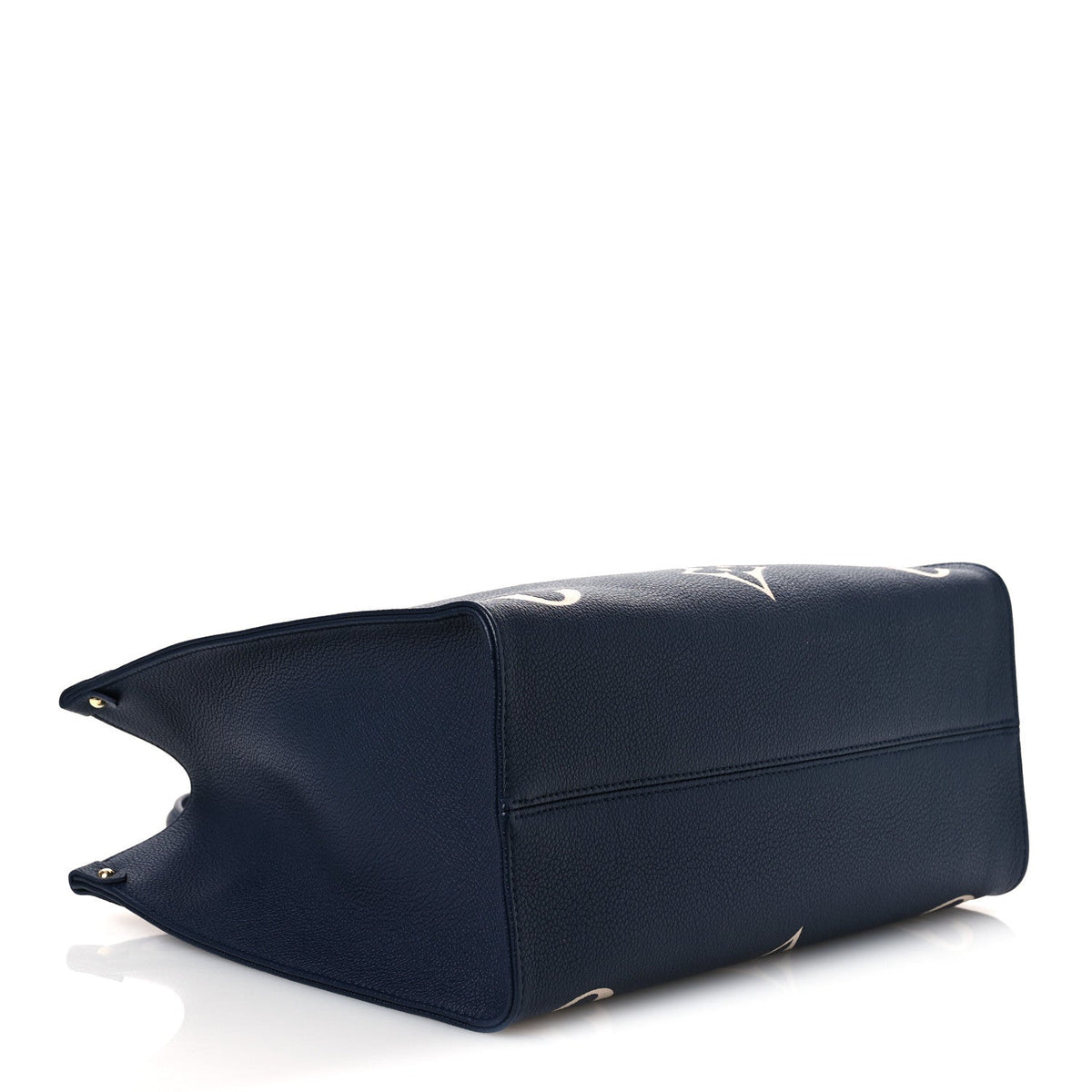 Empreinte Monogram Giant Onthego MM Navy Creme