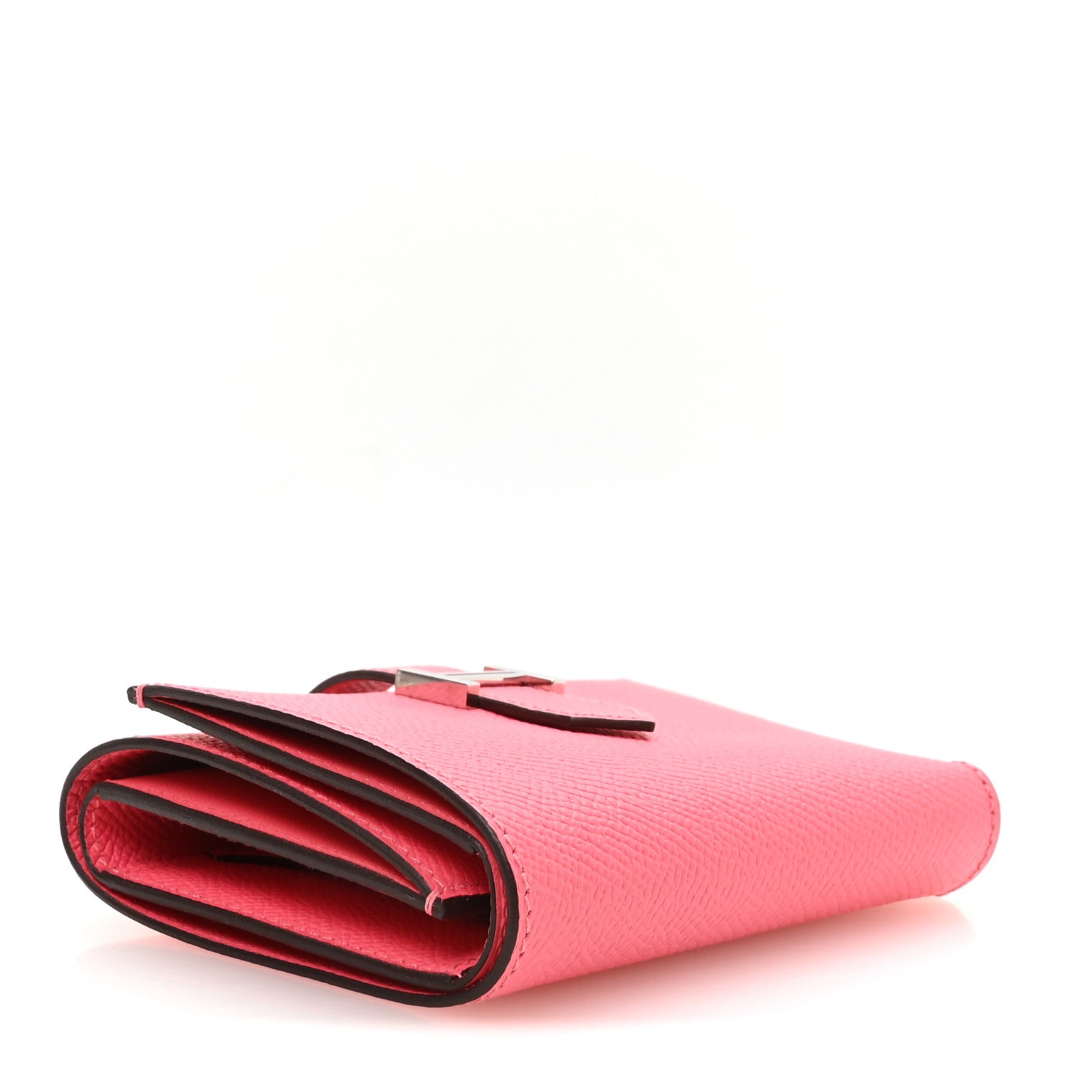 Epsom Tri-Fold Compact Bearn Wallet Rose Lipstick