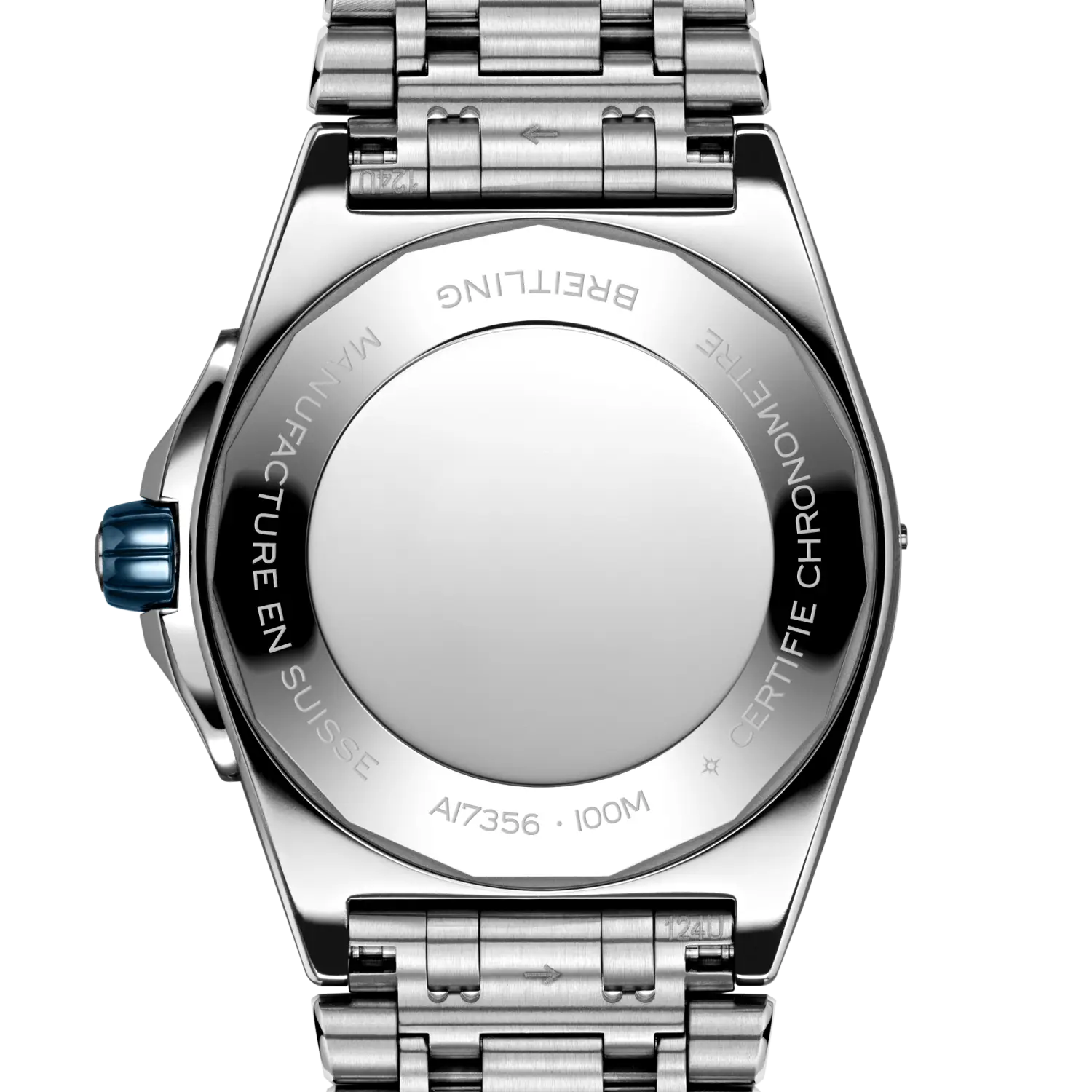 Breitling Super Chronomat 38 Diamond Bezel Women's Watch A17356531C1A1