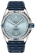 Breitling Super Chronomat 38 Diamond Bezel Women's Watch A17356531C1S1