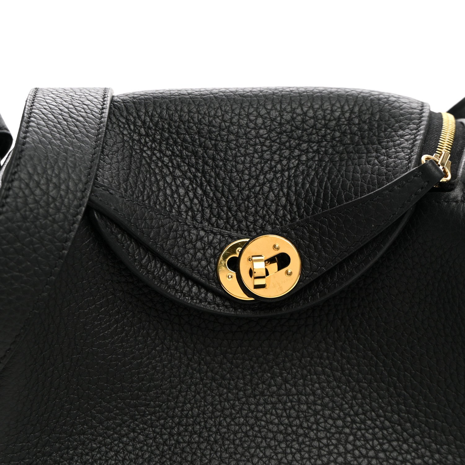 Taurillon Clemence Mini Lindy 20 Black