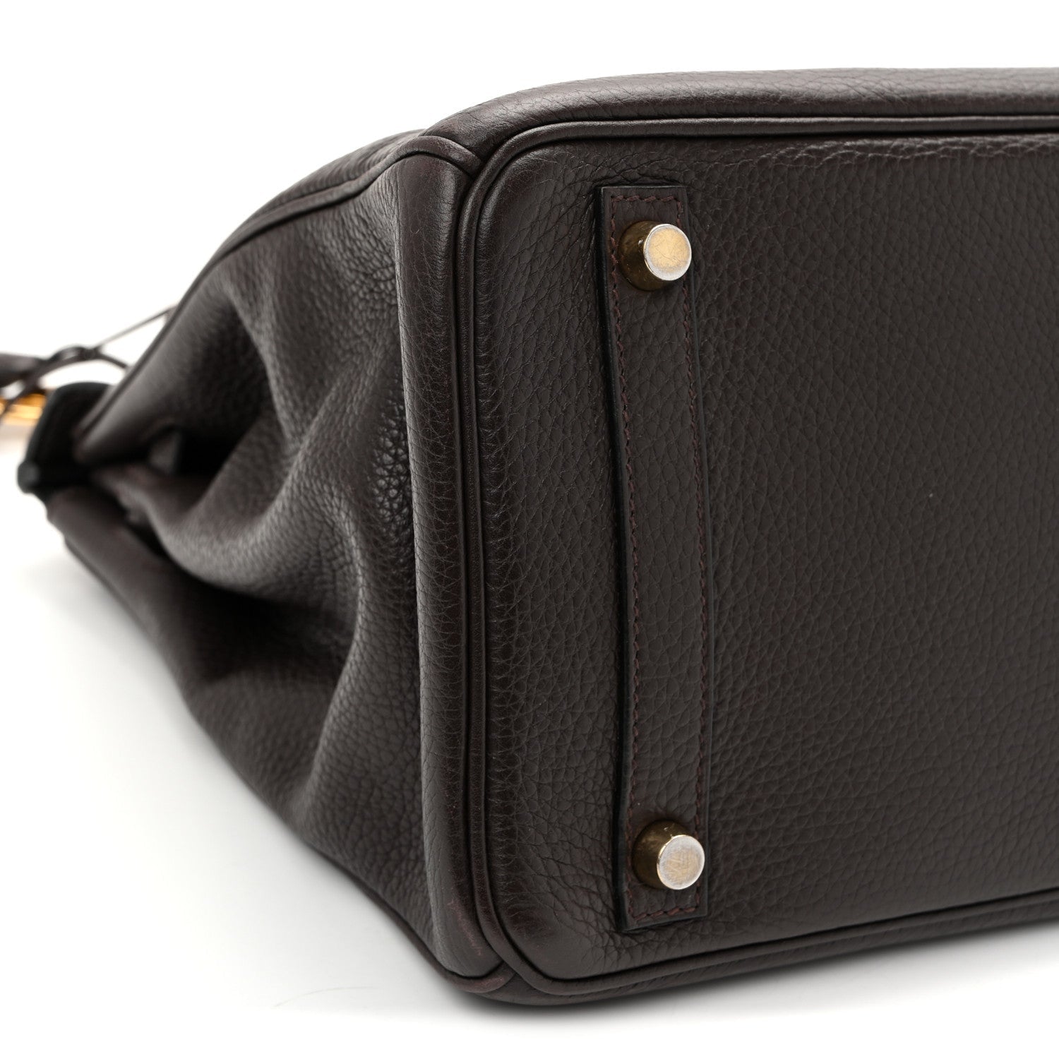 Taurillon Clemence Birkin 30 Chocolate