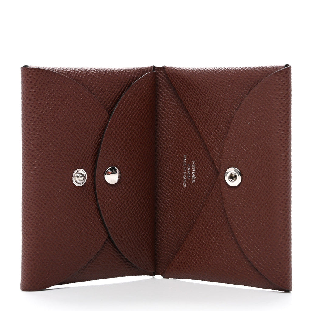 Epsom Calvi Duo Card Case Terre