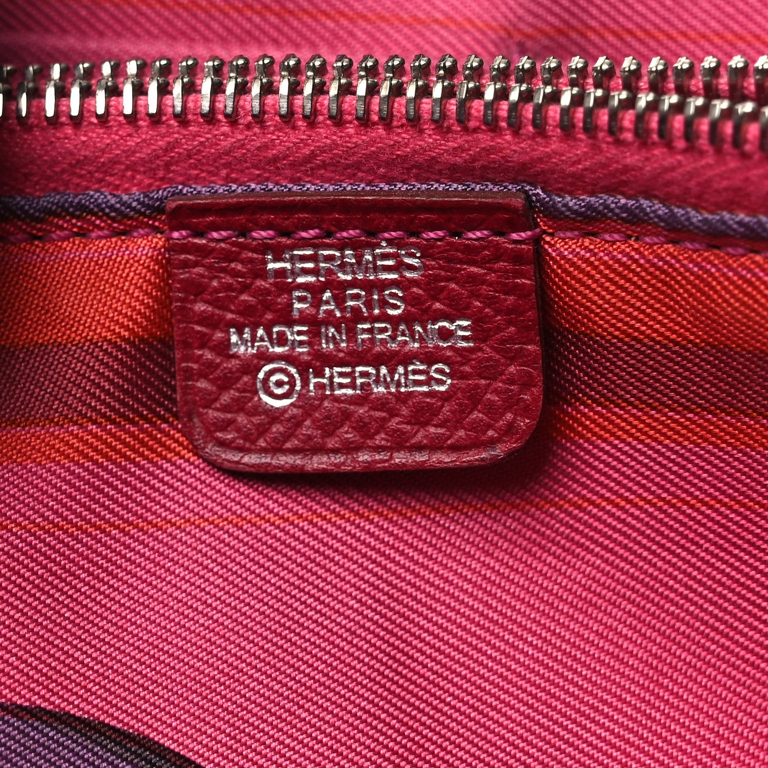Epsom Silk'In Wallet Capucine