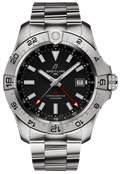 Breitling Avenger Automatic GMT 44 Black Dial Men's Watch A32320101B1A1