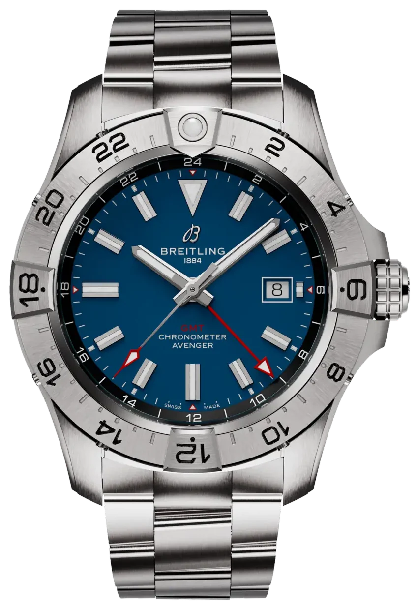 Breitling Avenger Automatic GMT 44 Blue Dial Men's Watch A32320101C1A1