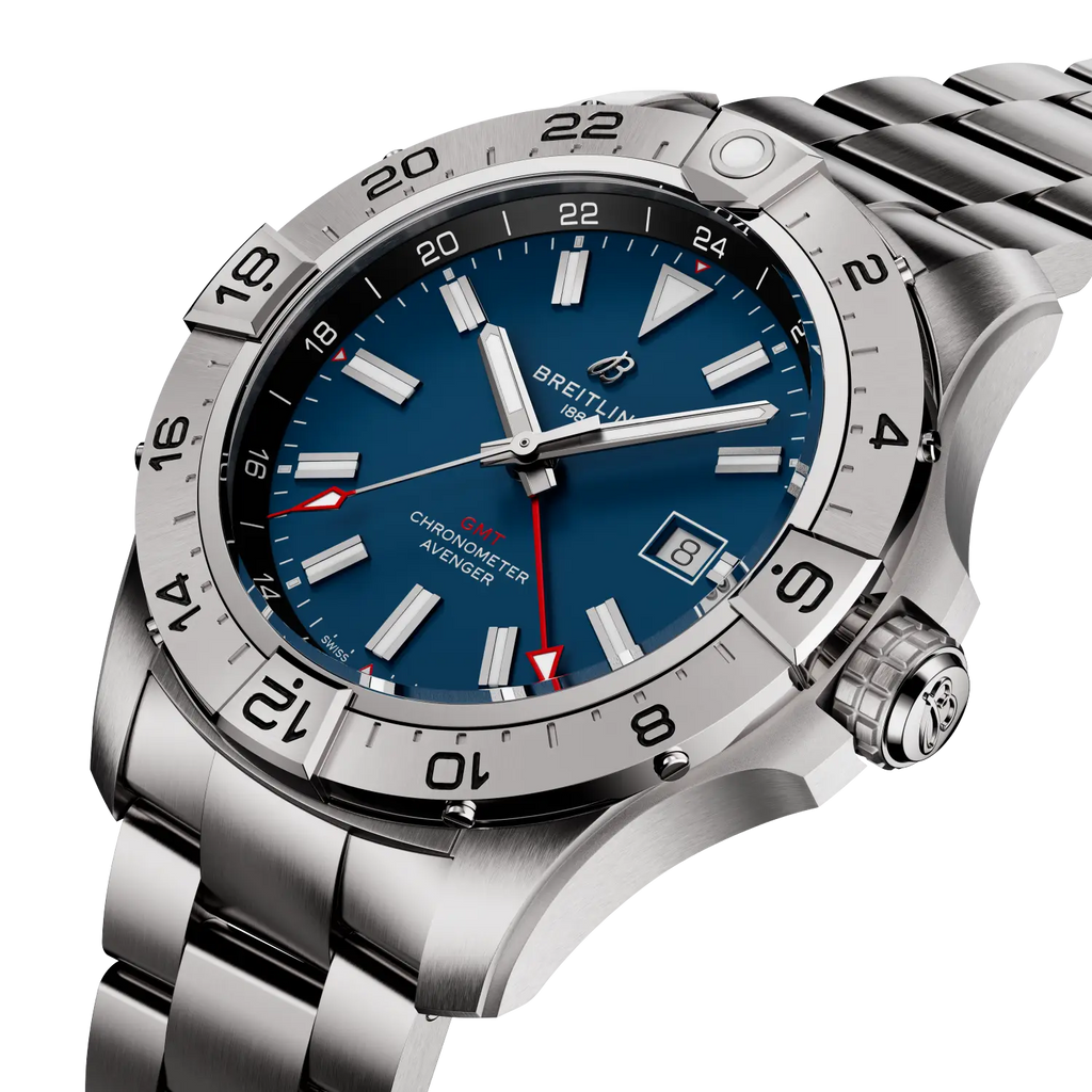 Breitling Avenger Automatic GMT 44 Blue Dial Men's Watch A32320101C1A1