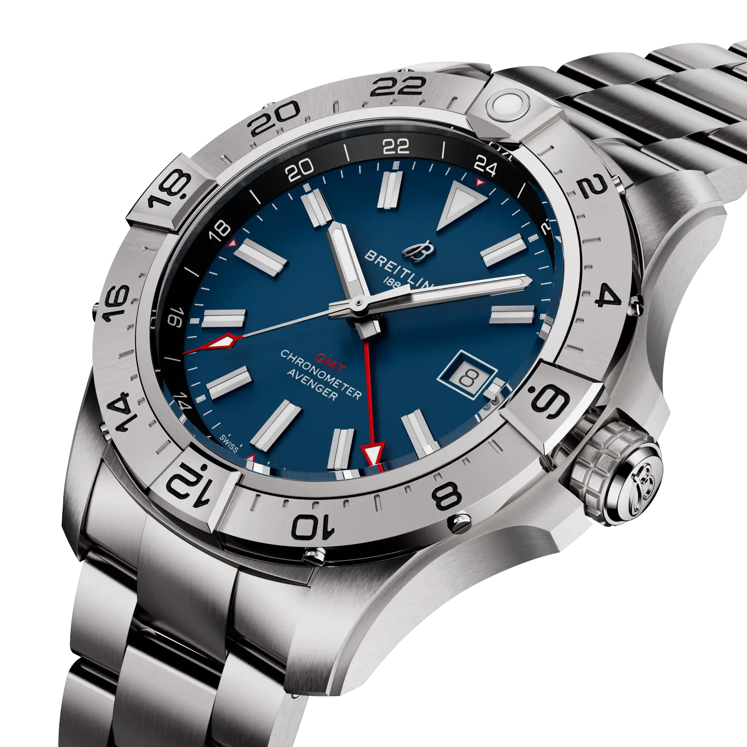 Breitling Avenger Automatic GMT 44 Blue Dial Men's Watch A32320101C1A1