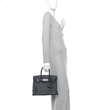 Togo Birkin 30 Gris Misty