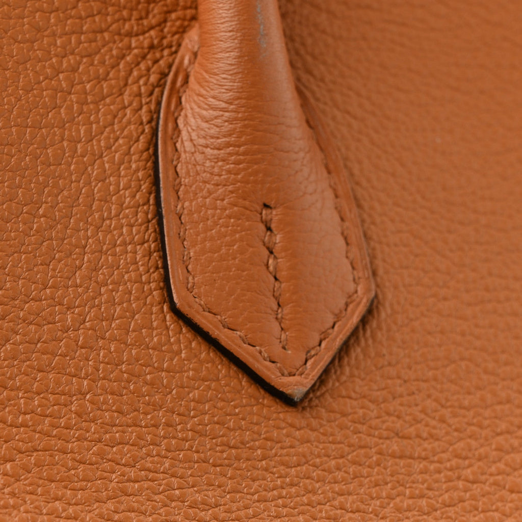 Taurillon Novillo Sea Surf and Fun Birkin 35 Toffee