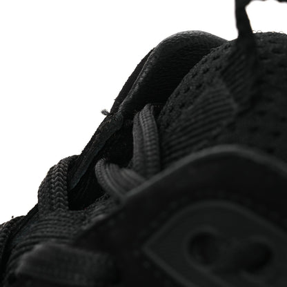 Technical Knit Suede Heros Sneakers 40 Black