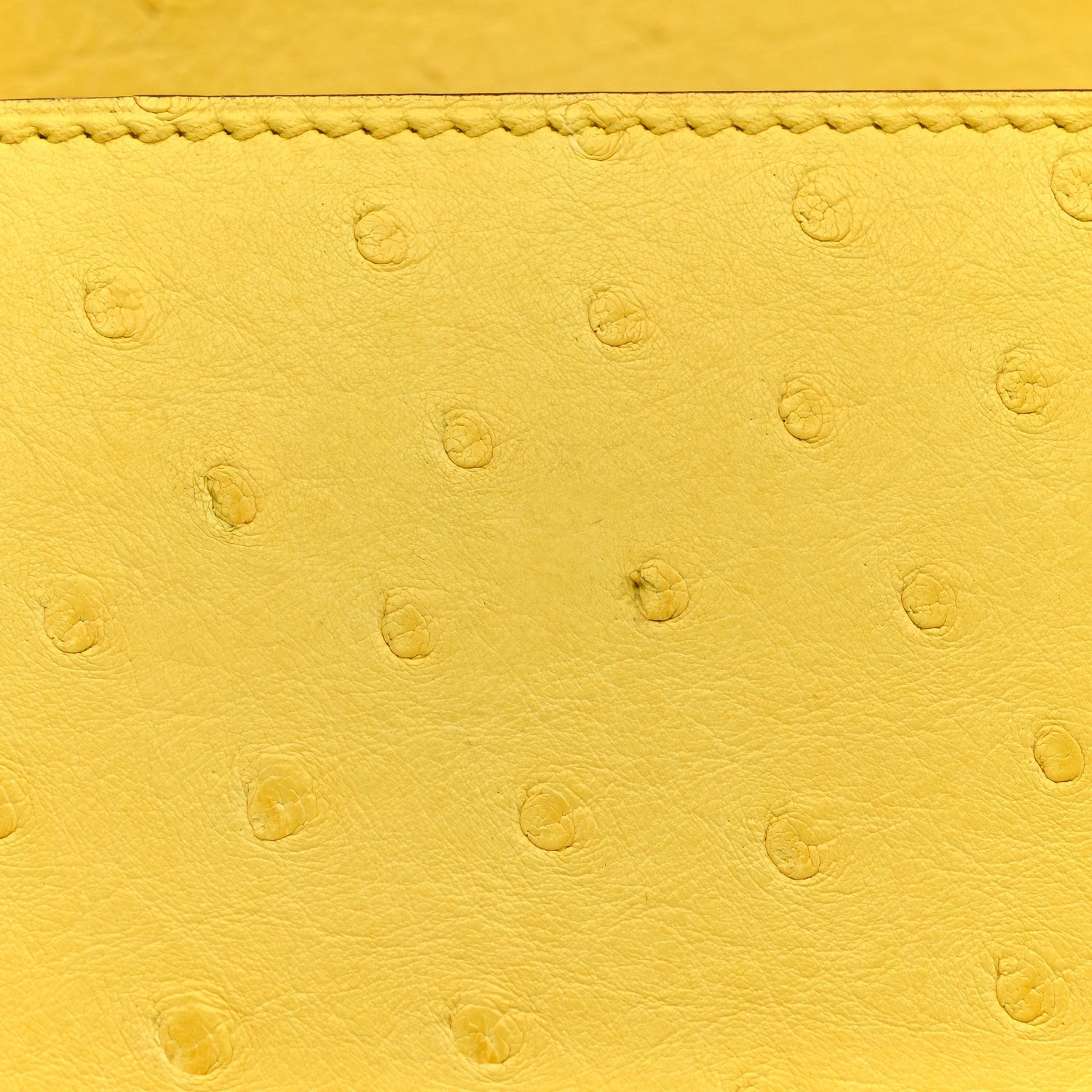 Ostrich Mini Sac Roulis Jaune Citron