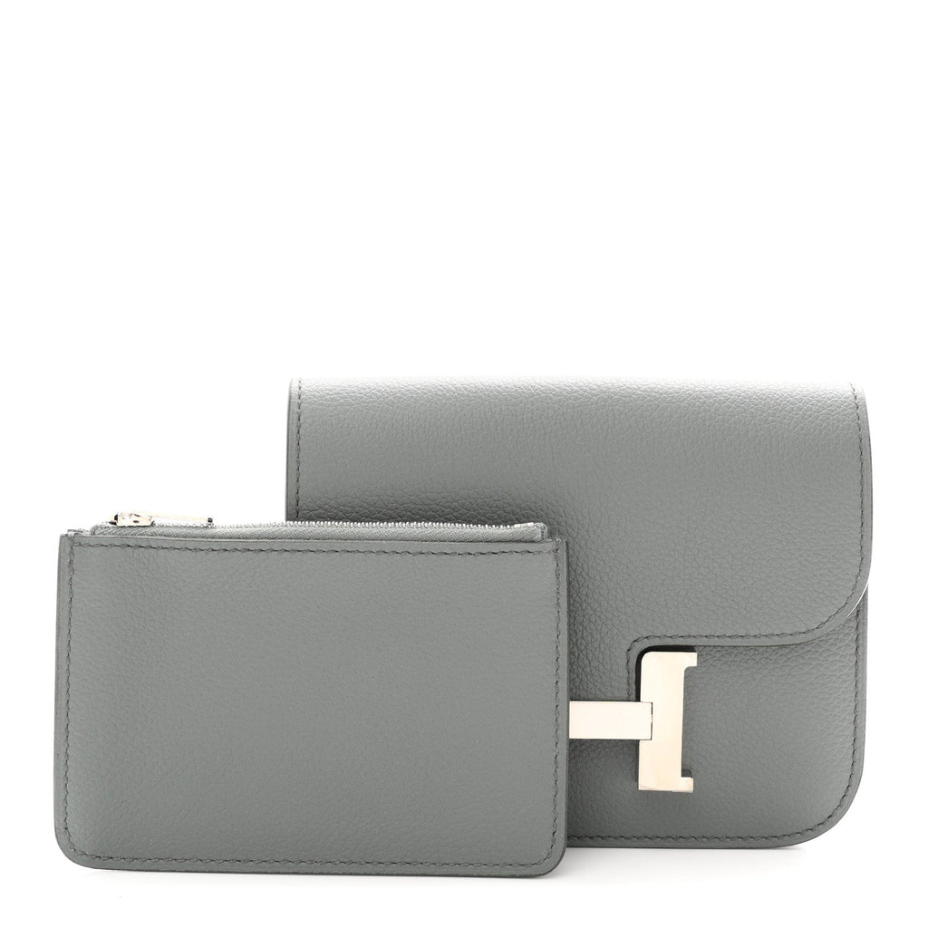 Evercolor Constance Slim Wallet Vert Amande