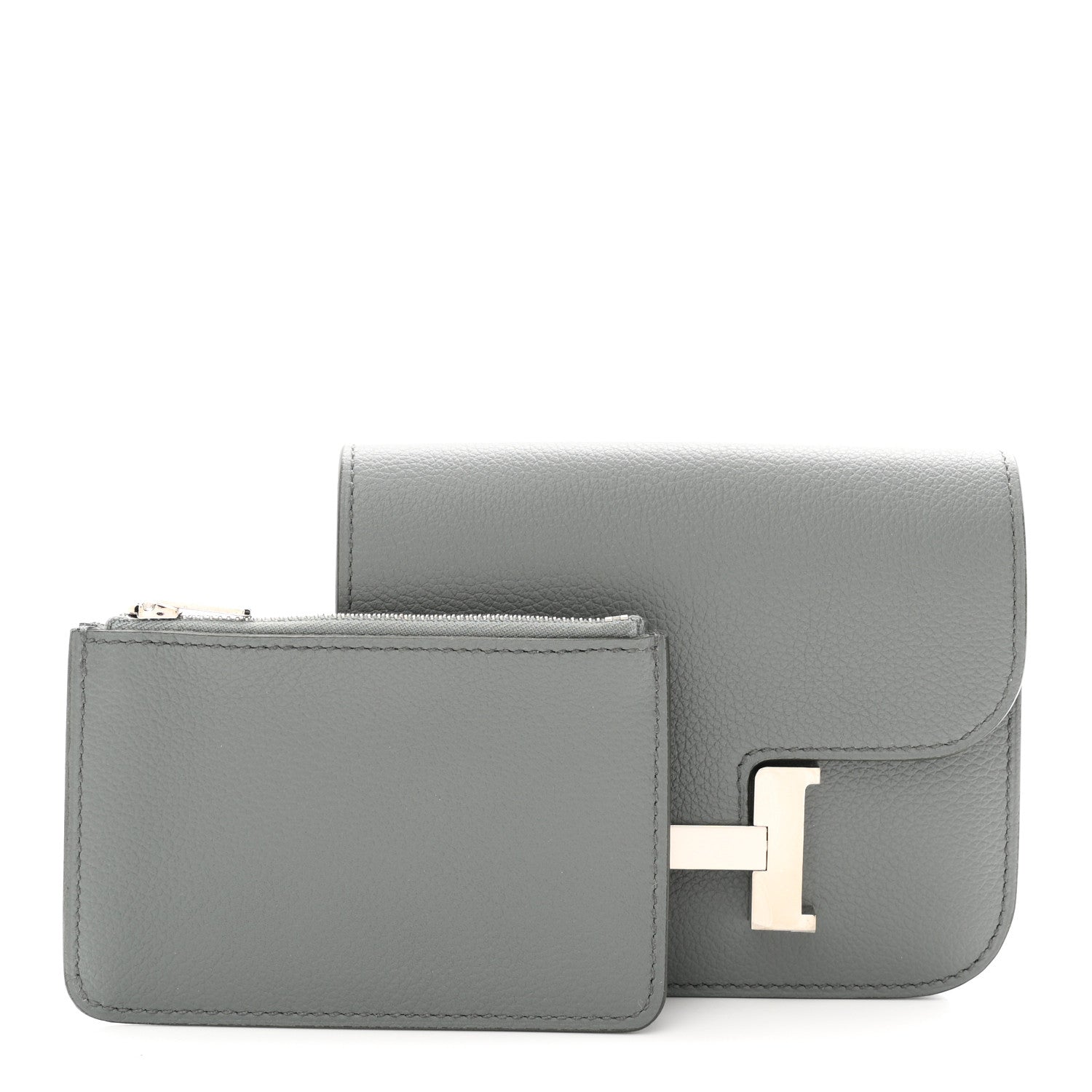 Evercolor Constance Slim Wallet Vert Amande
