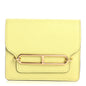 Chevre Mysore Roulis Slim Wallet Jaune Bourgeon