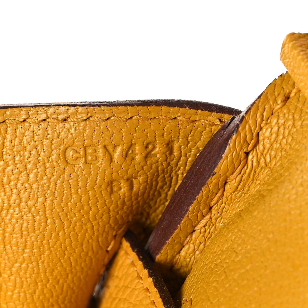 Togo BIRKIN 30 Jaune Ambre